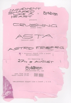 Movement Shaped Like A Heart x Byhaven presents .:. crushing .:. ASTA .:. Astrid Friberg