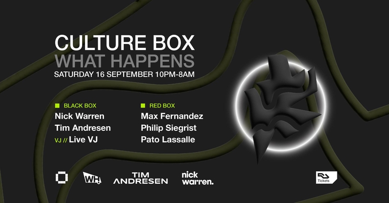 What Happens: Nick Warren / Tim Andresen / Max Fernandez / Philip Siegrist / Pato Lassalle