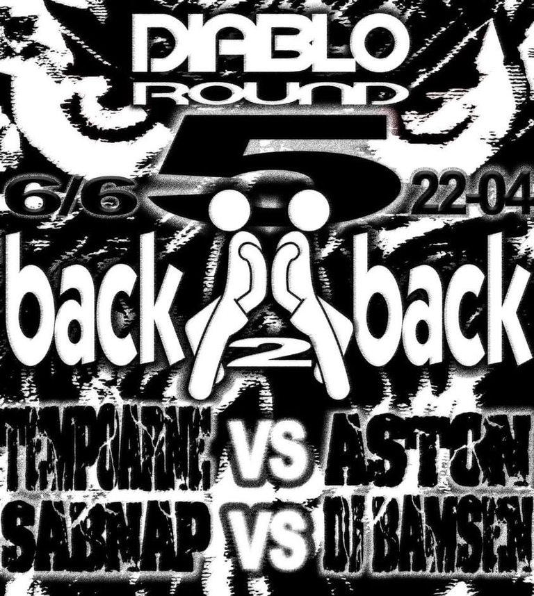 Diablo round 5 w/ Aston VS Dj Bamsen + Tempoarne VS DJ Nap