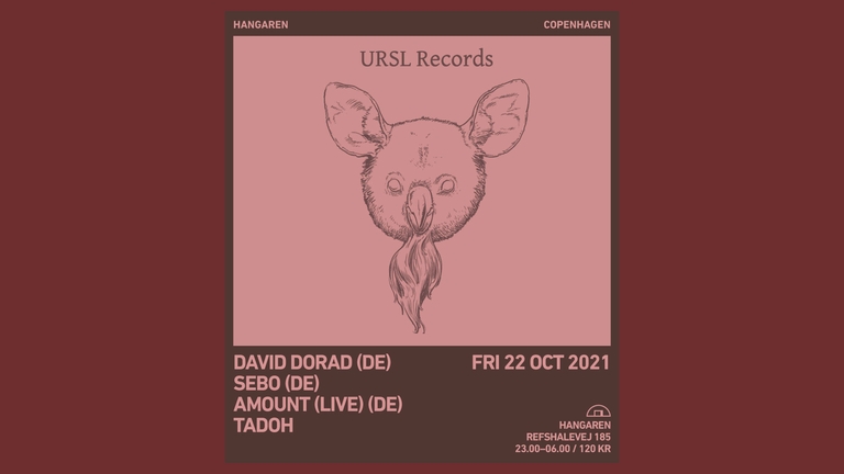 URSL Label Night: David Dorad (DE) Sebo (DE) Amount (live) (DE), Tadoh