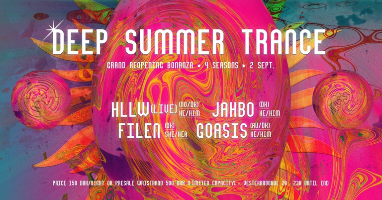 Ved Siden Af : 4 Seasons grand re-opening BONANZA - Deep Summer TRANCE