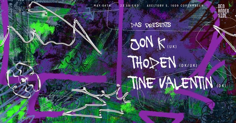 Den Anden Side Presents: Jon K (UK)