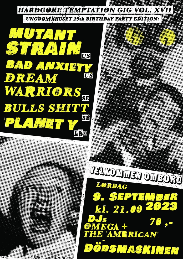 HARDCORE TEMPTATION GIG VOL XVII · Ungdomshuset 15 year birthday edition