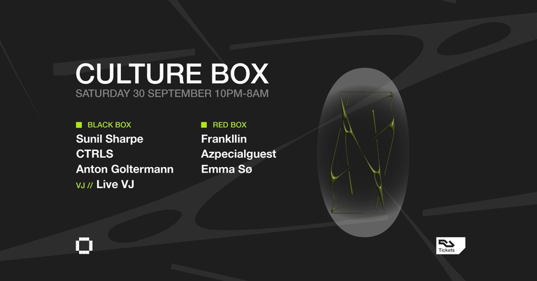 Sunil Sharpe / CTRLS / Anton Goltermann / Frankllin / Azpecialguest / Emma Sø