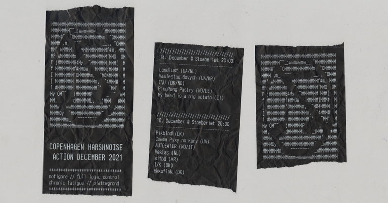 HARSH NOISE COPENHAGEN ACTION DECEMBER 2021 Day2