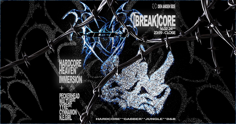 Hardcore Heaven x IMMERSION: [break]core @ Den Anden Side