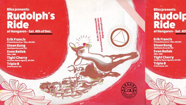 Bliss presents: Rudolph's Ride at Hangaren