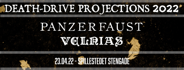Panzerfaust [CA] + Special Guests: Velnias [US] - Glemsel