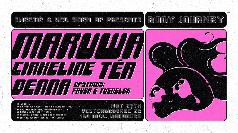 Sweetie: Body Journey @ Ved Siden Af