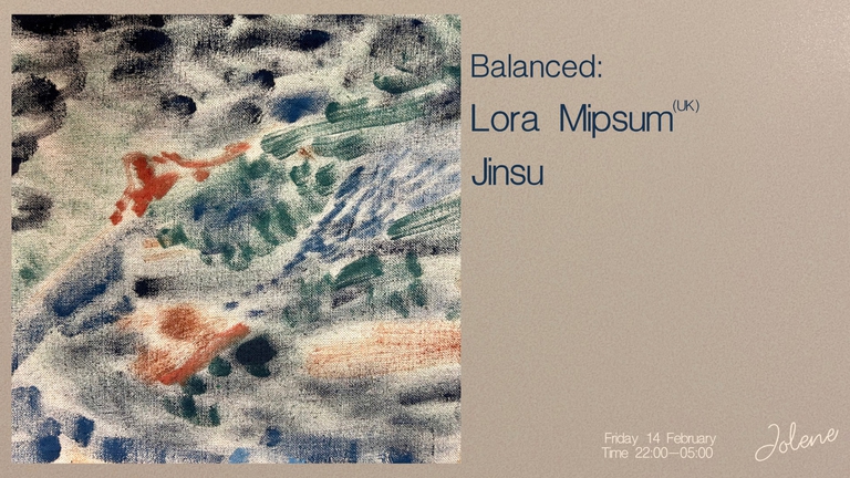 Balanced w/ Lora Mipsum (UK), Jinsu