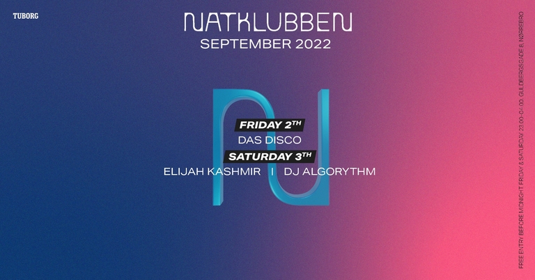 NATKLUBBEN - ELIJAH KASHMIR - DJ ALGORYTHM