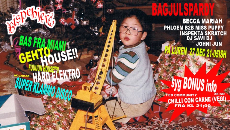 BAGJULSPARDY PÅ LUREN