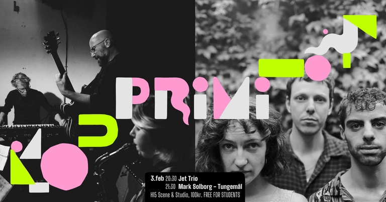 PRiMi x Vinterjazz: Jet Trio & Mark Solborg - Tungemål