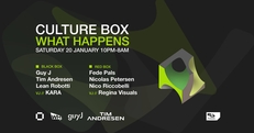 What Happens: Guy J / Tim Andresen / Lean Robotti / Fede Pals / Nicolas Petersen / Nico Riccobelli