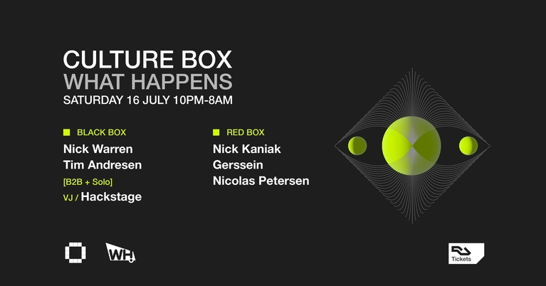 What Happens: Nick Warren / Tim Andresen / Nick Kaniak / Gerssein / Nicolas Petersen